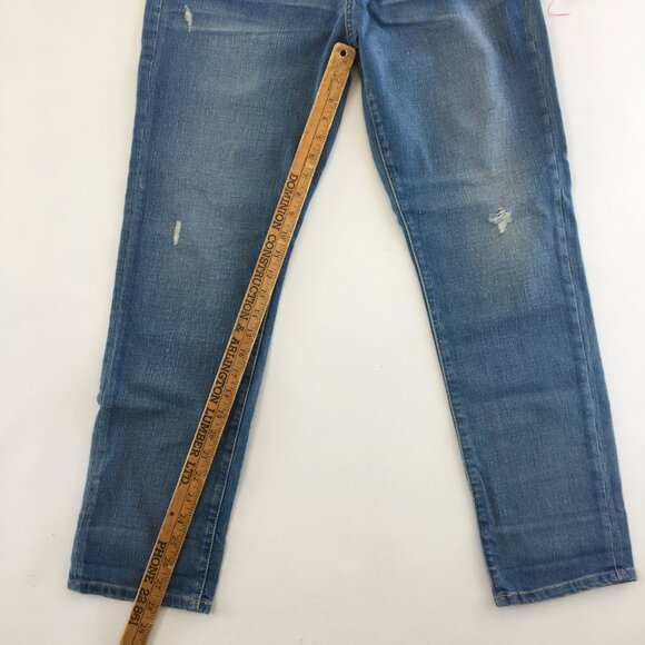 Current/ Elliott The Fling in Hilman Destroy Jeans Womens 28 - Picture 11 of 11